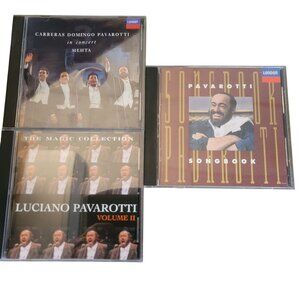 Luciano Pavarotti CD Collection - Songbook & Volume II - Operatic Classics & Liv